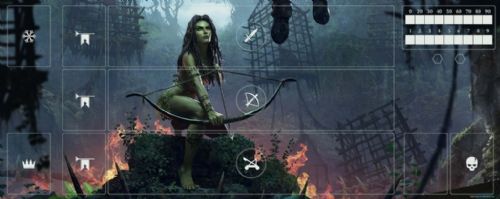 Gwent Scoia Tael Faction Neoprene Mat